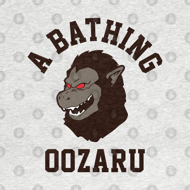 A Bathing Oozaru by StevenToang